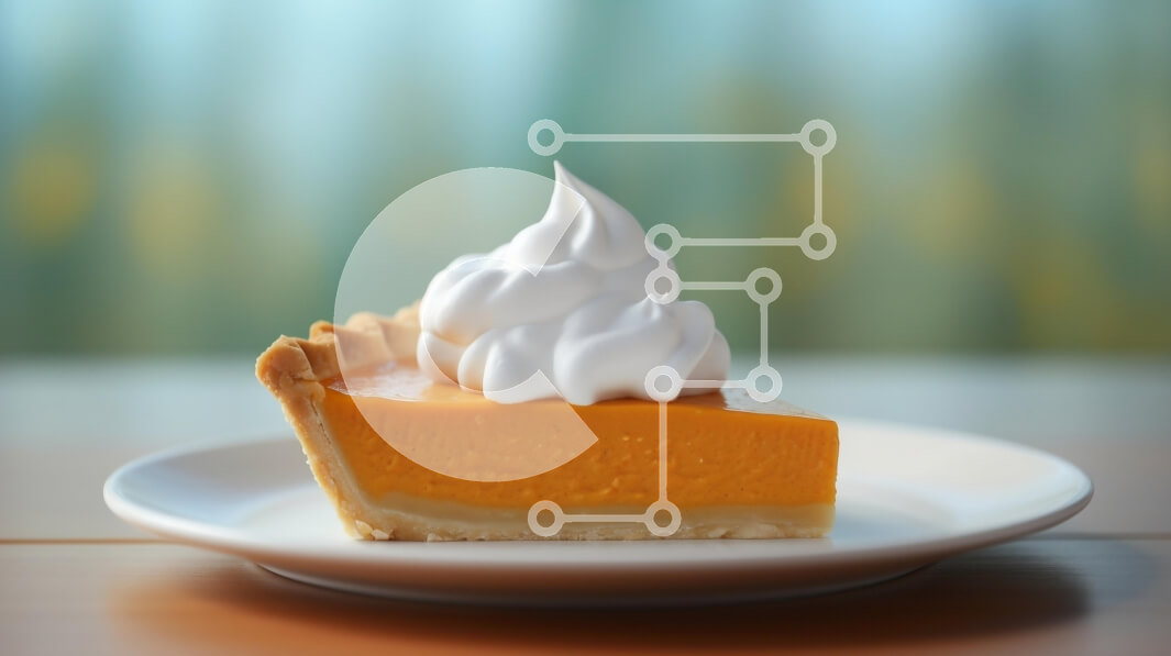 Σετ των 2 Intra Συλλεκτικό Ξύλινο Παζλ Plywood  4mm - Φέτα κολοκυθόπιτα με σαντιγί Σε Ξύλινο Κουτί - Διαστάσεις: 10x10 cm – 25 κομμάτια