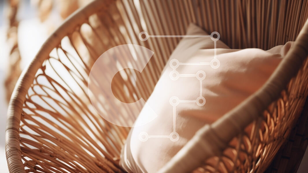 Intra Συλλεκτικό Ξύλινο Παζλ Plywood  4mm - Άνετη καρέκλα Rattan με μαλακό μαξιλάρι Σε Ξύλινο Κουτί - Διαστάσεις Puzzle: 10x10 cm – 25 κομμάτια