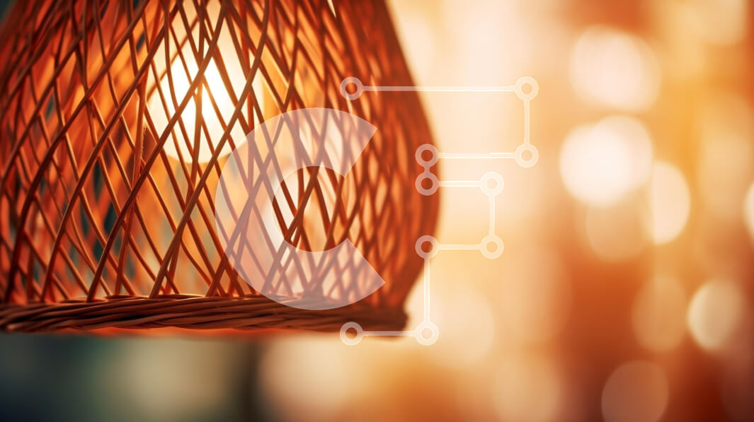 Intra Συλλεκτικό Ξύλινο Παζλ Plywood  4mm - Κομψό υφαντό μενταγιόν φωτιστικό Σε Ξύλινο Κουτί - Διαστάσεις Puzzle: 10x10 cm – 25 κομμάτια