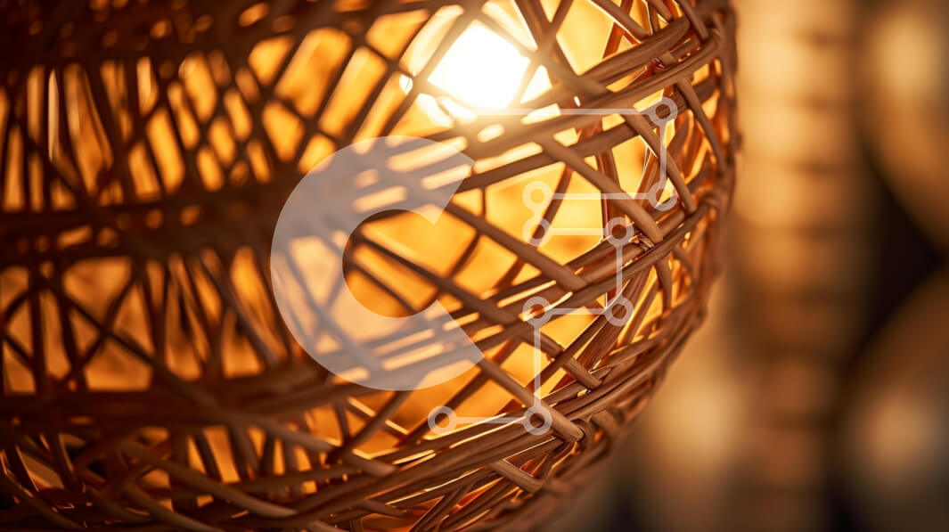 Intra Συλλεκτικό Ξύλινο Παζλ Plywood  4mm - Υφαντό φωτιστικό με ζεστό φως Σε Ξύλινο Κουτί - Διαστάσεις Puzzle: 10x10 cm – 25 κομμάτια