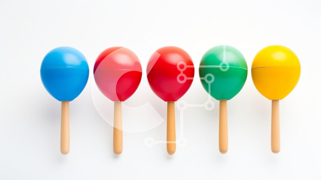 Intra Συλλεκτικό Ξύλινο Παζλ Plywood  4mm - Πολύχρωμα Μαράκας Σε Ξύλινο Κουτί - Διαστάσεις: 10x10 cm – 25 κομμάτια