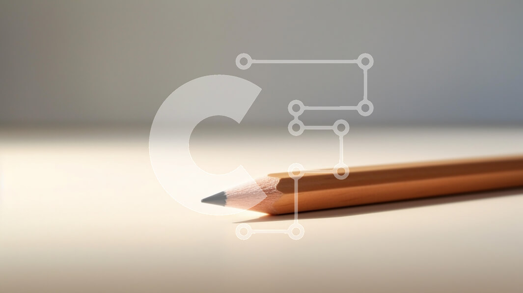 Intra Συλλεκτικό Ξύλινο Παζλ Plywood  4mm - Κοντινό πλάνο ενός ακονισμένου μολυβιού σε μια λεία επιφάνεια Σε Ξύλινο Κουτί - Διαστάσεις: 10x10 cm – 25 κομμάτια