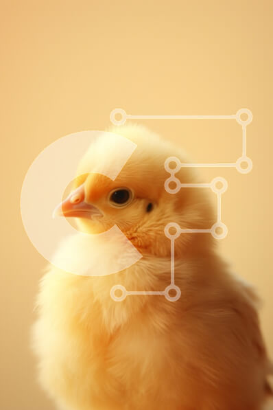 Σετ των 2 Intra Συλλεκτικό Ξύλινο Παζλ Plywood  4mm - Χνουδωτό κίτρινο γκόμενο Σε Ξύλινο Κουτί - Διαστάσεις: 10x10 cm – 25 κομμάτια