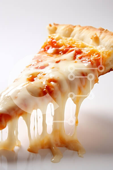 Σετ των 2 Intra Συλλεκτικό Ξύλινο Παζλ Plywood  4mm - Φέτα πίτσας με τυρί που λιώνει Σε Ξύλινο Κουτί - Διαστάσεις: 10x10 cm – 25 κομμάτια