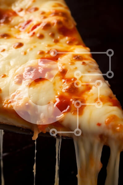 Σετ των 2 Intra Συλλεκτικό Ξύλινο Παζλ Plywood  4mm - Νόστιμη φέτα πίτσα με τυρί Σε Ξύλινο Κουτί - Διαστάσεις: 10x10 cm – 25 κομμάτια