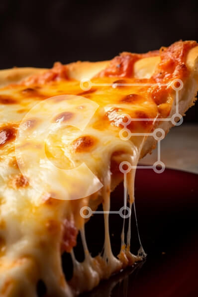 Σετ των 2 Intra Συλλεκτικό Ξύλινο Παζλ Plywood  4mm - Νόστιμη φέτα πίτσας με τυρί που λιώνει Σε Ξύλινο Κουτί - Διαστάσεις: 10x10 cm – 25 κομμάτια