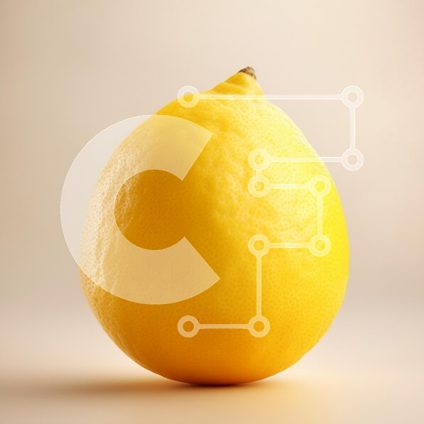 Σετ των 2 Intra Συλλεκτικό Ξύλινο Παζλ Plywood  4mm - Μονό λεμόνι σε ουδέτερο φόντο Σε Ξύλινο Κουτί - Διαστάσεις: 10x10 cm – 25 κομμάτια