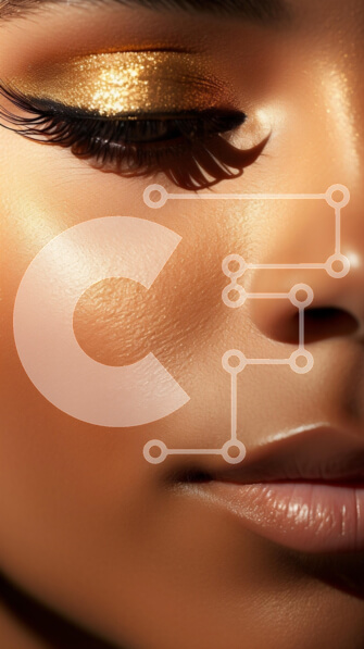 Intra Συλλεκτικό Ξύλινο Παζλ Plywood  4mm - Κομψό μακιγιάζ από κοντά Σε Ξύλινο Κουτί - Διαστάσεις Puzzle: 10x10 cm – 25 κομμάτια