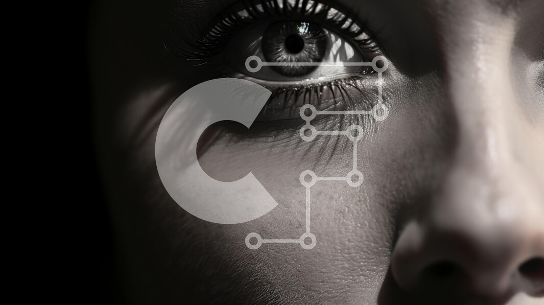 Intra Συλλεκτικό Ξύλινο Παζλ Plywood  4mm - Κοντινό πλάνο ενός ματιού με δραματικό φωτισμό Σε Ξύλινο Κουτί - Διαστάσεις Puzzle: 10x10 cm – 25 κομμάτια