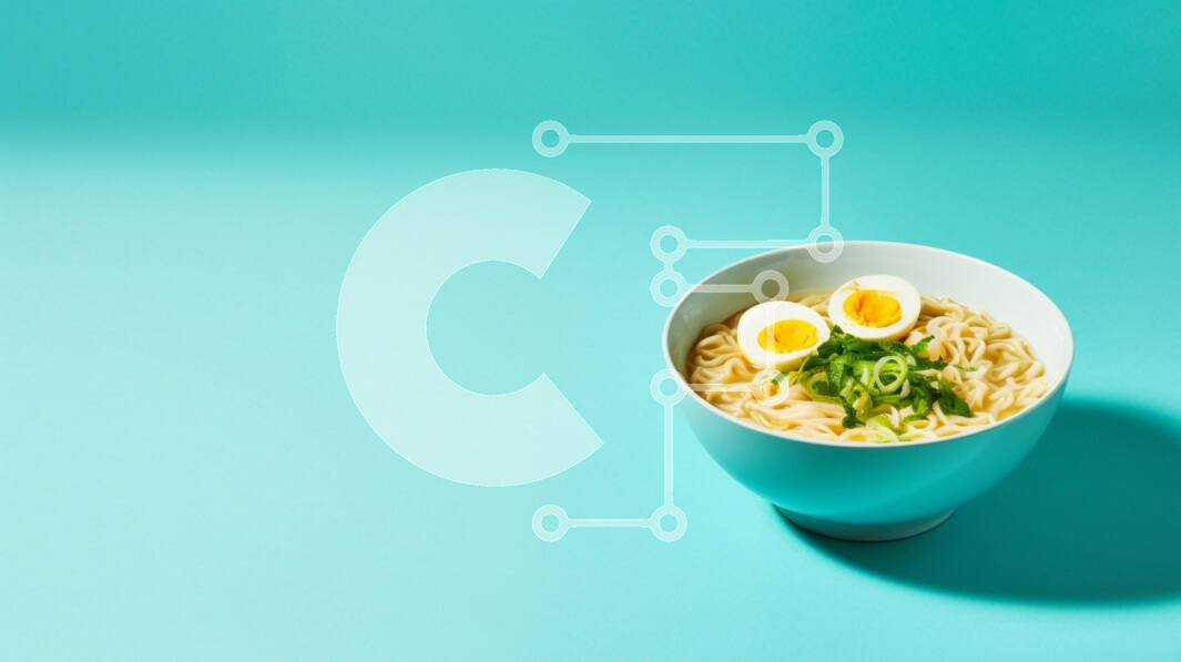 Σετ των 2 Intra Συλλεκτικό Ξύλινο Παζλ Plywood  4mm - Μπολ Ramen Noodles με βραστά αυγά και πράσινα κρεμμυδάκια Σε Ξύλινο Κουτί - Διαστάσεις: 10x10 cm – 25 κομμάτια