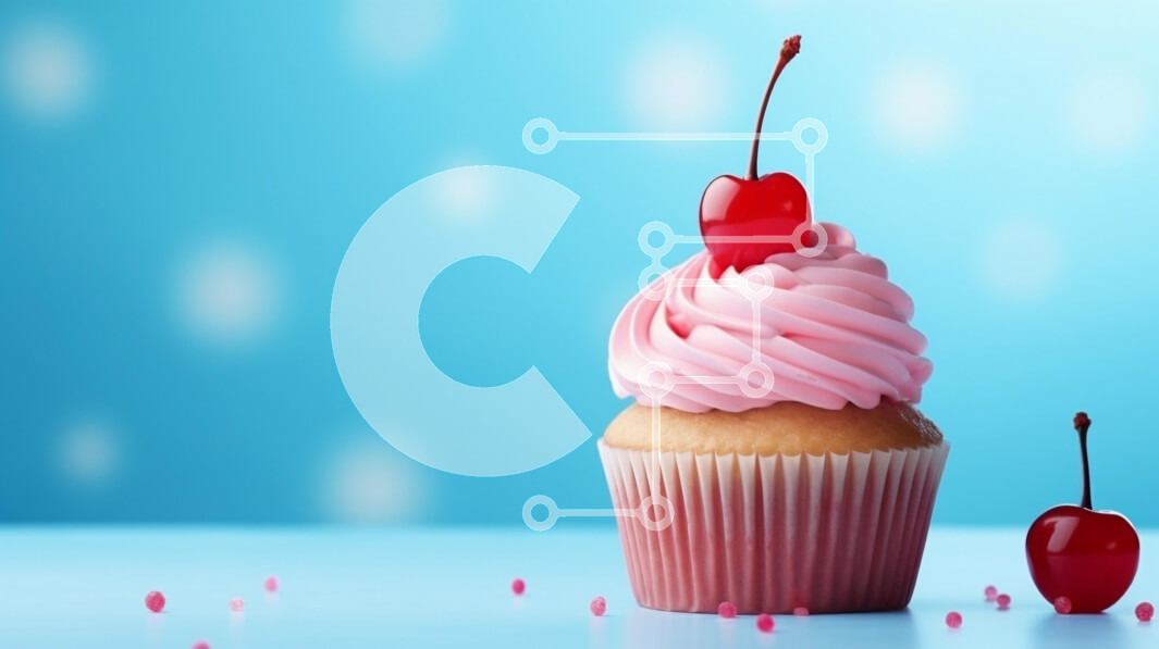 Σετ των 2 Intra Συλλεκτικό Ξύλινο Παζλ Plywood  4mm - Λαχταριστό Cupcake με Cherry and Pink Frosting Σε Ξύλινο Κουτί - Διαστάσεις: 10x10 cm – 25 κομμάτια