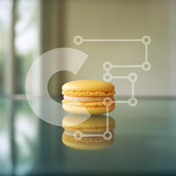 Σετ των 2 Intra Συλλεκτικό Ξύλινο Παζλ Plywood  4mm - Κίτρινο Macaron σε ανακλαστική επιφάνεια Σε Ξύλινο Κουτί - Διαστάσεις: 10x10 cm – 25 κομμάτια