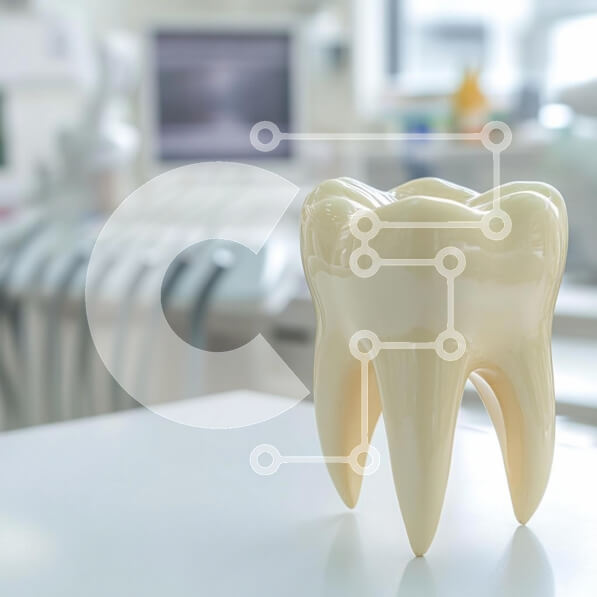 Intra Συλλεκτικό Ξύλινο Παζλ Plywood  4mm - Ρεαλιστικό μοντέλο δοντιών στην οδοντιατρική κλινική Σε Ξύλινο Κουτί - Διαστάσεις Puzzle: 10x10 cm – 25 κομμάτια