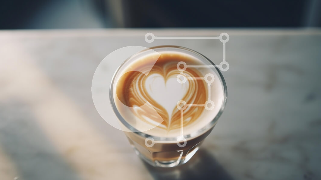 Σετ των 2 Intra Συλλεκτικό Ξύλινο Παζλ Plywood  4mm - Latte σε σχήμα καρδιάς σε διαφανές γυαλί Σε Ξύλινο Κουτί - Διαστάσεις: 10x10 cm – 25 κομμάτια