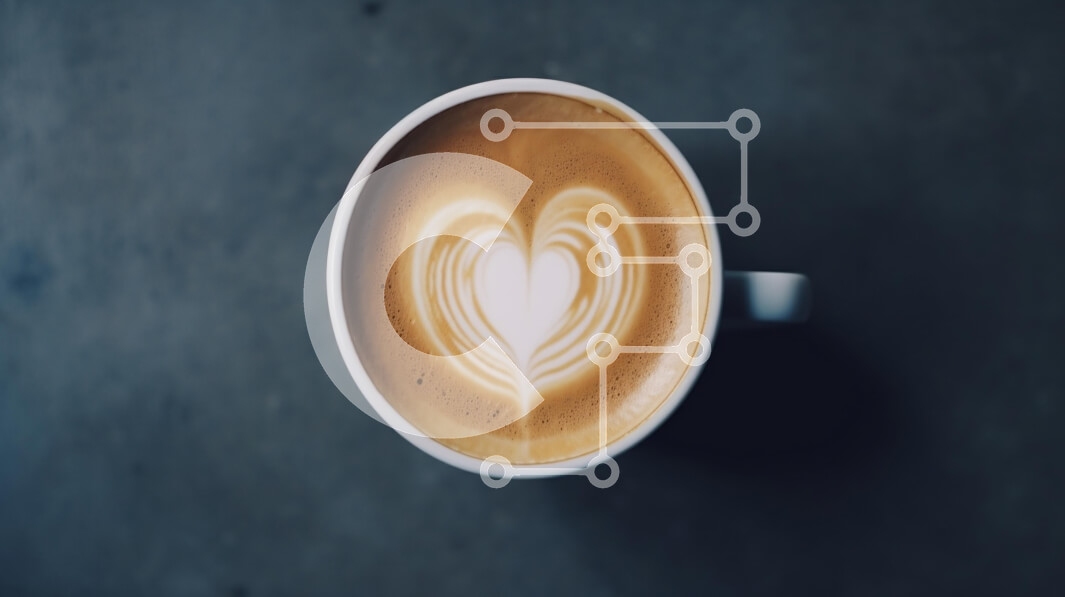 Σετ των 2 Intra Συλλεκτικό Ξύλινο Παζλ Plywood  4mm - Latte Art σε σχήμα καρδιάς σε λευκό κύπελλο Σε Ξύλινο Κουτί - Διαστάσεις: 10x10 cm – 25 κομμάτια