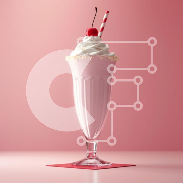 Σετ των 2 Intra Συλλεκτικό Ξύλινο Παζλ Plywood  4mm - Ροζ Milkshake με σαντιγί και κεράσι Σε Ξύλινο Κουτί - Διαστάσεις: 10x10 cm – 25 κομμάτια