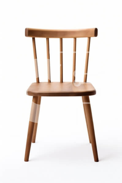 Intra Συλλεκτικό Ξύλινο Παζλ Plywood  4mm - Μινιμαλιστική Ξύλινη Καρέκλα Σε Ξύλινο Κουτί - Διαστάσεις Puzzle: 10x10 cm – 25 κομμάτια