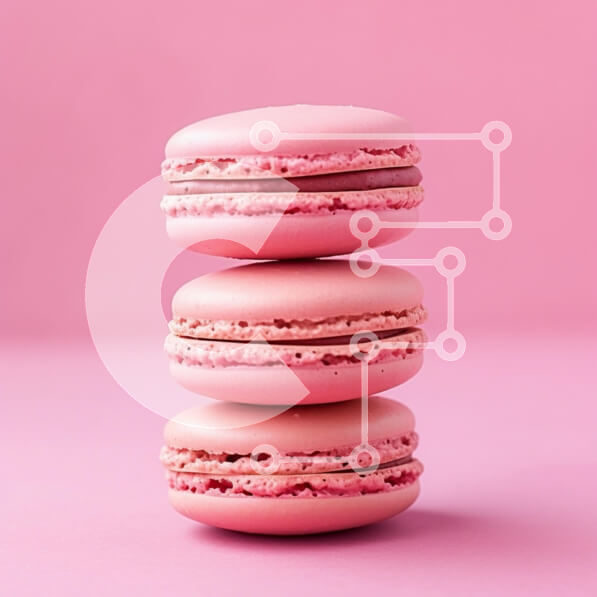 Σετ των 2 Intra Συλλεκτικό Ξύλινο Παζλ Plywood  4mm - Στοιβαγμένα ροζ μακαρόν Σε Ξύλινο Κουτί - Διαστάσεις: 10x10 cm – 25 κομμάτια