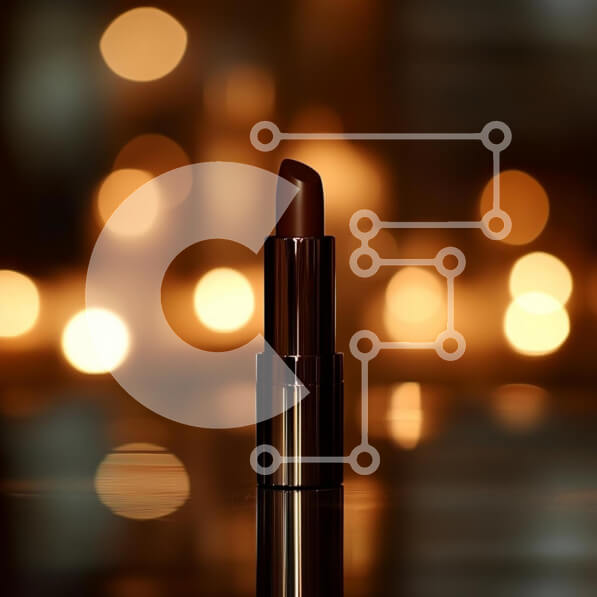 Σετ των 2 Intra Συλλεκτικό Ξύλινο Παζλ Plywood  4mm - Κομψό κραγιόν ενάντια στα ζεστά θολά φώτα Σε Ξύλινο Κουτί - Διαστάσεις: 10x10 cm – 25 κομμάτια