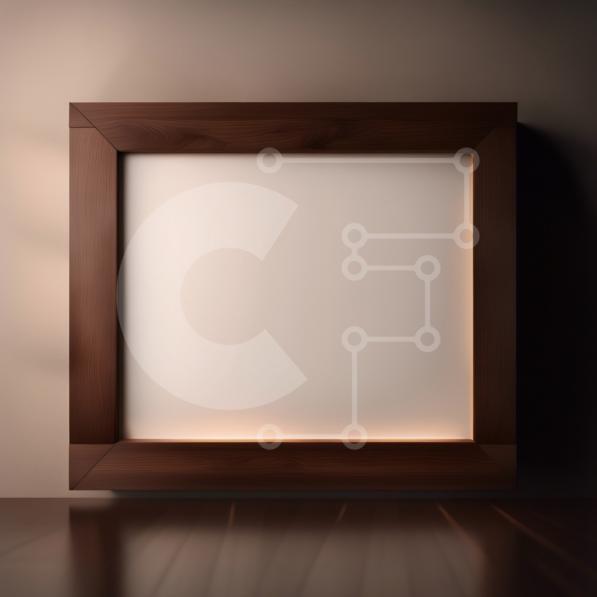 Intra Συλλεκτικό Ξύλινο Παζλ Plywood  4mm - Μινιμαλιστική τέχνη: Λευκός λευκός καμβάς σε ξύλινο πλαίσιο Σε Ξύλινο Κουτί - Διαστάσεις: 10x10 cm – 25 κομμάτια