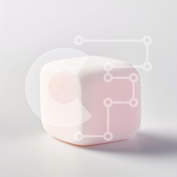 Intra Συλλεκτικό Ξύλινο Παζλ Plywood  4mm - Μαλακό Marshmallow σε σχήμα κύβου Σε Ξύλινο Κουτί - Διαστάσεις: 10x10 cm – 25 κομμάτια