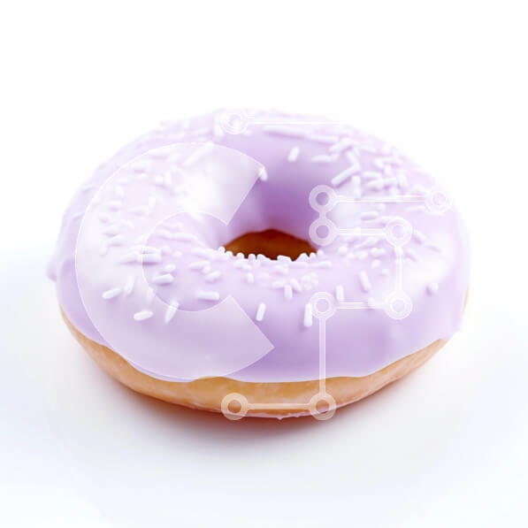 Σετ των 2 Intra Συλλεκτικό Ξύλινο Παζλ Plywood  4mm - Λεβάντα παγωμένο λουκουμάκι με ψεκασμούς Σε Ξύλινο Κουτί - Διαστάσεις: 10x10 cm – 25 κομμάτια