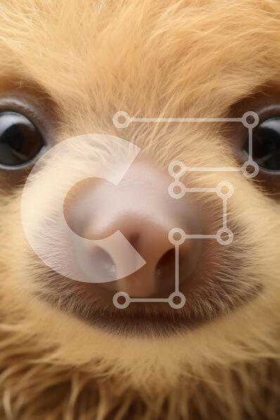 Σετ των 2 Intra Συλλεκτικό Ξύλινο Παζλ Plywood  4mm - Κοντινό πλάνο ενός νωθρού Σε Ξύλινο Κουτί - Διαστάσεις: 10x10 cm – 25 κομμάτια