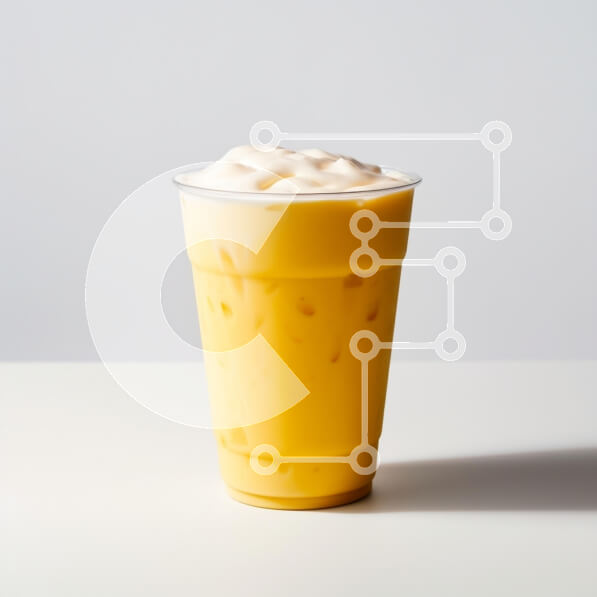 Σετ των 2 Intra Συλλεκτικό Ξύλινο Παζλ Plywood  4mm - Κίτρινο ρόφημα με απλή ψύξη με κρέμα Σε Ξύλινο Κουτί - Διαστάσεις: 10x10 cm – 25 κομμάτια