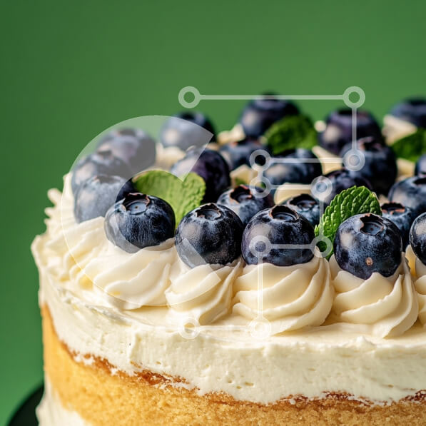 Σετ των 2 Intra Συλλεκτικό Ξύλινο Παζλ Plywood  4mm - Νόστιμο κέικ βατόμουρου με μέντα Σε Ξύλινο Κουτί - Διαστάσεις: 10x10 cm – 25 κομμάτια