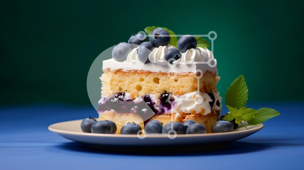 Σετ των 2 Intra Συλλεκτικό Ξύλινο Παζλ Plywood  4mm - Νόστιμο κέικ βατόμουρου με στρώσεις Σε Ξύλινο Κουτί - Διαστάσεις: 10x10 cm – 25 κομμάτια