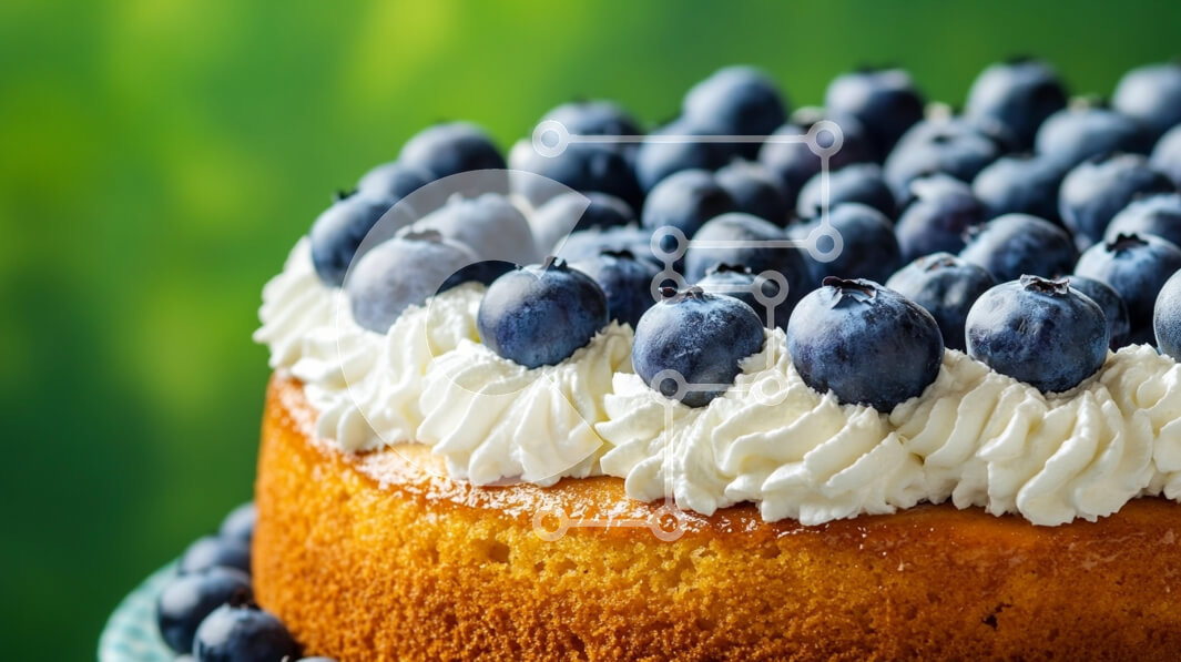 Σετ των 2 Intra Συλλεκτικό Ξύλινο Παζλ Plywood  4mm - Κέικ μύρτιλλων με σαντιγί Σε Ξύλινο Κουτί - Διαστάσεις: 10x10 cm – 25 κομμάτια