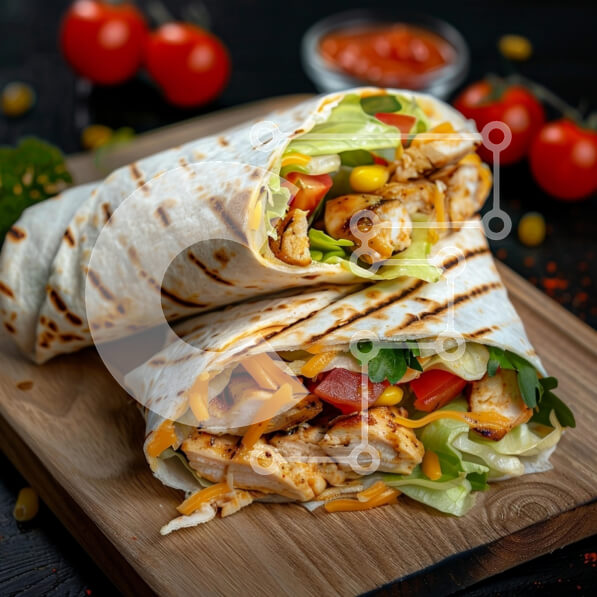 Σετ των 2 Intra Συλλεκτικό Ξύλινο Παζλ Plywood  4mm - Νόστιμα ψητά τυλιχτά κοτόπουλου Σε Ξύλινο Κουτί - Διαστάσεις: 10x10 cm – 25 κομμάτια