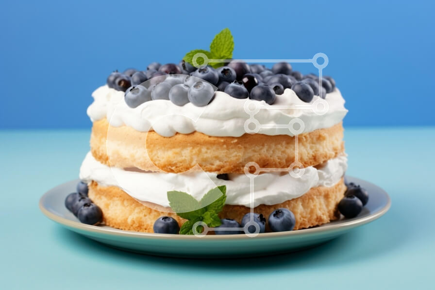 Σετ των 2 Intra Συλλεκτικό Ξύλινο Παζλ Plywood  4mm - Κέικ με στρώση βατόμουρου με σαντιγί Σε Ξύλινο Κουτί - Διαστάσεις: 10x10 cm – 25 κομμάτια