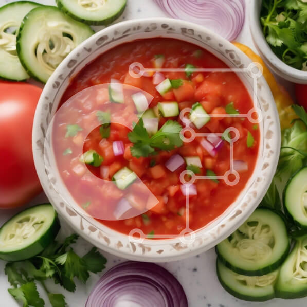 Σετ των 2 Intra Συλλεκτικό Ξύλινο Παζλ Plywood  4mm - Φρέσκια σάλτσα με λαχανικά Σε Ξύλινο Κουτί - Διαστάσεις: 10x10 cm – 25 κομμάτια