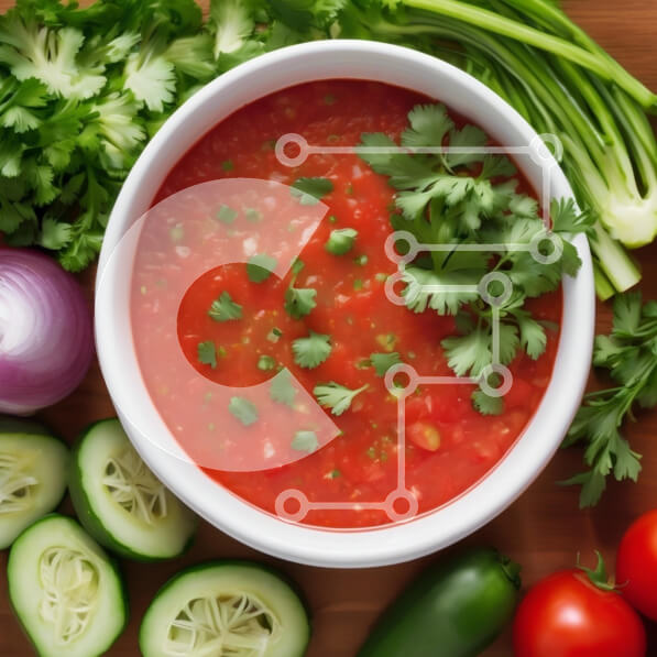 Σετ των 2 Intra Συλλεκτικό Ξύλινο Παζλ Plywood  4mm - Φρέσκια σάλσα με πολύχρωμα λαχανικά Σε Ξύλινο Κουτί - Διαστάσεις: 10x10 cm – 25 κομμάτια