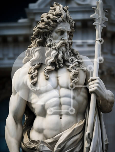 Intra Συλλεκτικό Ξύλινο Παζλ Plywood  4mm - Μεγαλοπρεπές Πέτρινο Άγαλμα με Προσωπικό Σε Ξύλινο Κουτί - Διαστάσεις Puzzle: 10x10 cm – 25 κομμάτια