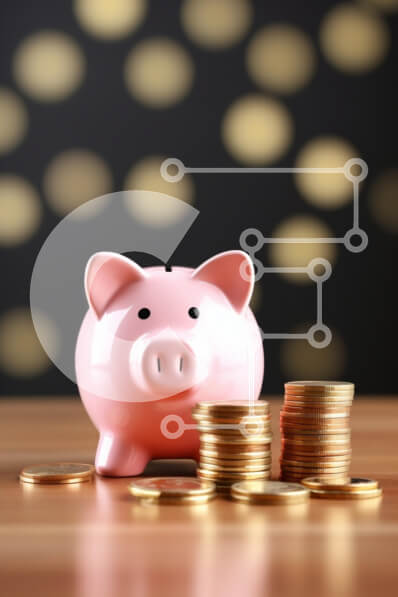 Intra Συλλεκτικό Ξύλινο Παζλ Plywood  4mm - Κουμπαράς με νομίσματα Σε Ξύλινο Κουτί - Διαστάσεις: 10x10 cm – 25 κομμάτια