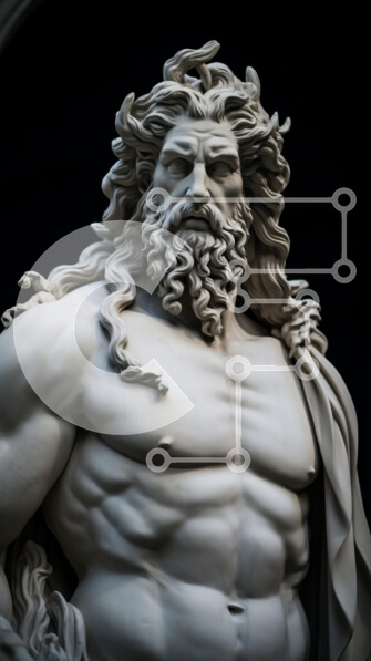 Intra Συλλεκτικό Ξύλινο Παζλ Plywood  4mm - Μεγαλοπρεπές Μαρμάρινο Γλυπτό Σε Ξύλινο Κουτί - Διαστάσεις Puzzle: 10x10 cm – 25 κομμάτια