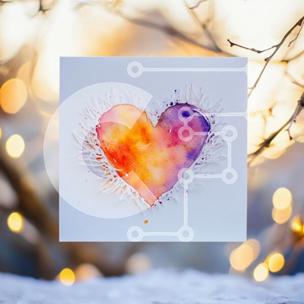 Intra Συλλεκτικό Ξύλινο Παζλ Plywood  4mm - Έργο τέχνης ζωηρής ακουαρέλας Σε Ξύλινο Κουτί - Διαστάσεις Puzzle: 10x10 cm – 25 κομμάτια