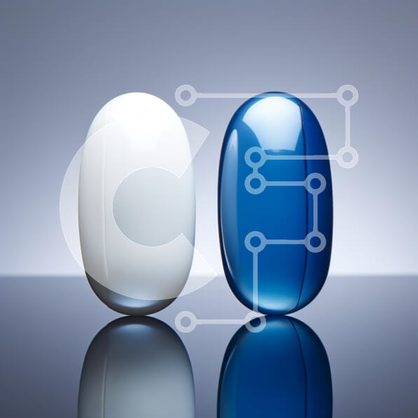 Intra Συλλεκτικό Ξύλινο Παζλ Plywood  4mm - Γυαλιστερές κάψουλες σε ανακλαστική επιφάνεια Σε Ξύλινο Κουτί - Διαστάσεις: 10x10 cm – 25 κομμάτια