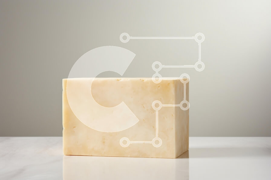 Intra Συλλεκτικό Ξύλινο Παζλ Plywood  4mm - Ορθογώνιο μπλοκ σαπουνιού σε λεία επιφάνεια Σε Ξύλινο Κουτί - Διαστάσεις: 10x10 cm – 25 κομμάτια