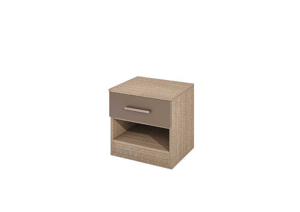 Κομοδίνο, 1213007, Μόκα, 35,5x41x40, Genomax GenomCITY3007MOKA Κομοδίνο, 1213007, Μόκα, 35,5x41x40, Genomax GenomCITY3007MOKA