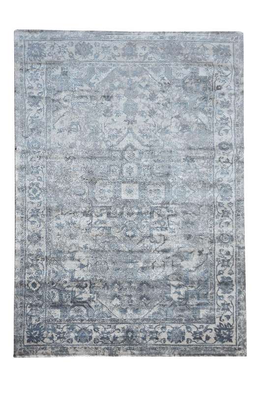 Artekko Mitchell Υφασμάτινο Γκρι Vintage Χαλί (180x120)cm Artekko 303-2037