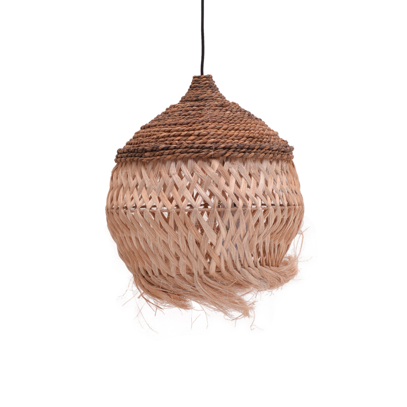 Intrahome Φωτιστικό οροφής Fiorine intrahome abaca σε φυσικό χρώμα Φ55x70εκ | SKU: INTRAPA-440111129