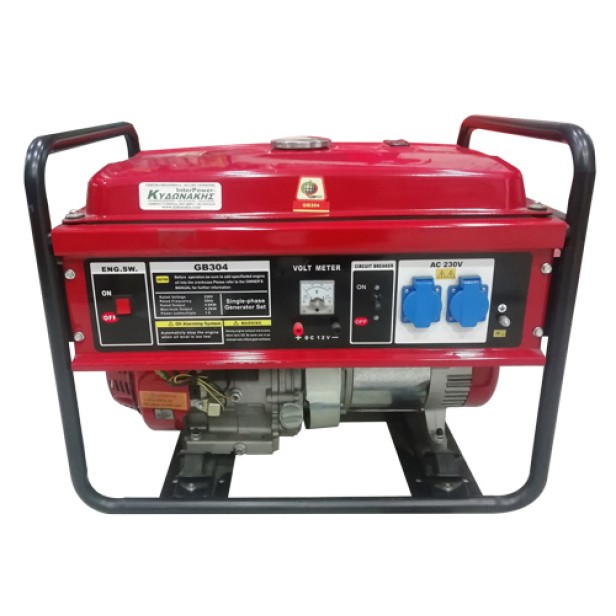 Ηλεκτροπαραγωγό Ζεύγος Βενζίνης INTER 5300 5,3kva AVR 230V 11HP KIDO-
562/10