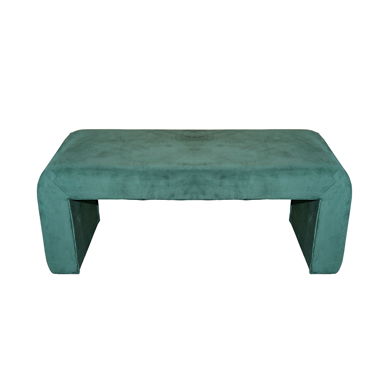 Intrahome Σκαμπό Gagga intrahome βελούδο σε πράσινη απόχρωση 110x40x45εκ | SKU: INTRAPA-464111122