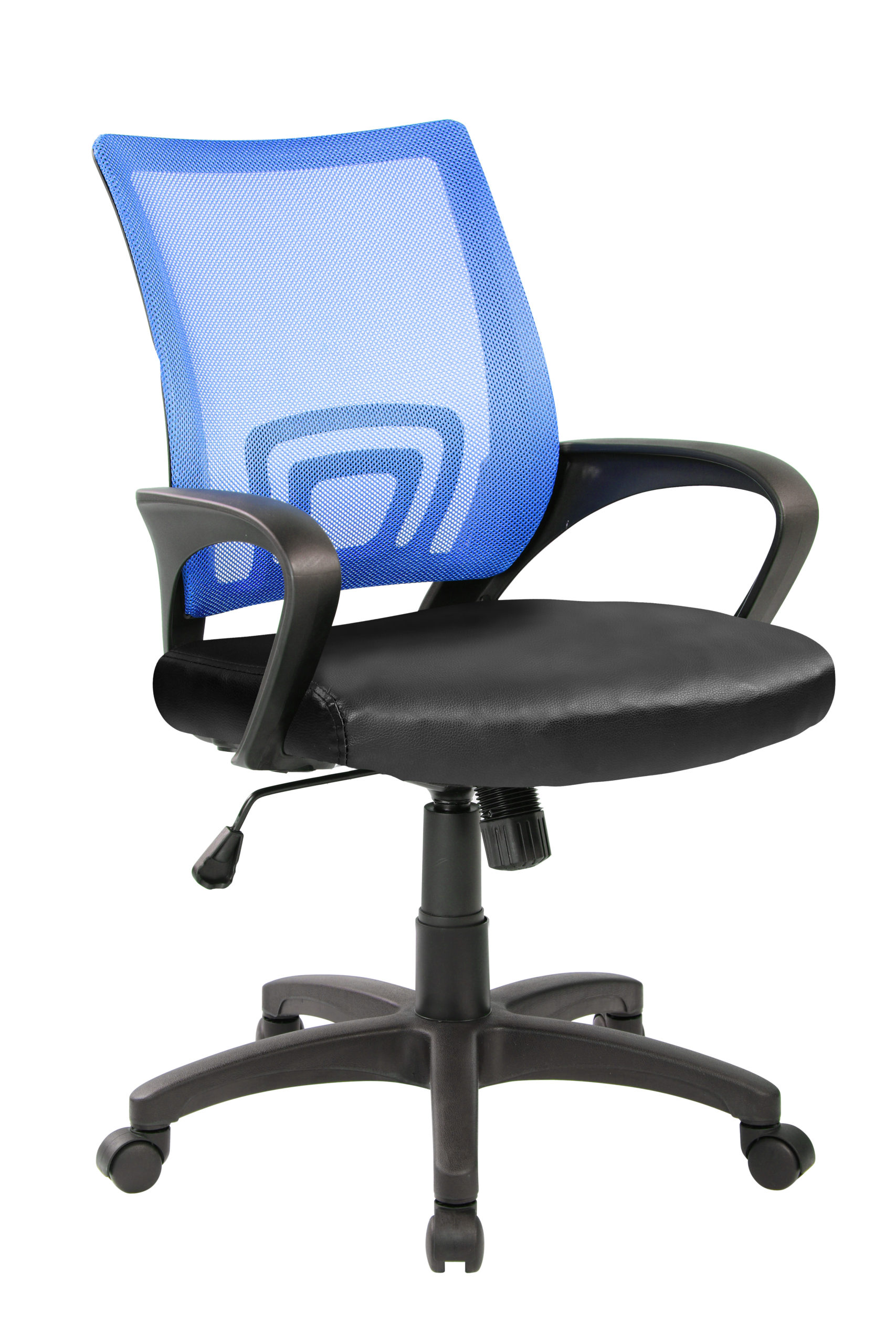 VELCO Pro Systems ΚΑΡΕΚΛΑ ΓΡΑΦΕΙΟΥ ΠΑΙΔΙΚΗ ΓΑΛΑΖΙΑ -ΜΑΥΡΗ - ΔΙΑΣΤΑΣΕΙΣ 55x49x86/96cm - ΕΠΙΦΑΝΕΙΑ: ΔΙΑΤΡΗΤΟ & PVC velco-66-33675