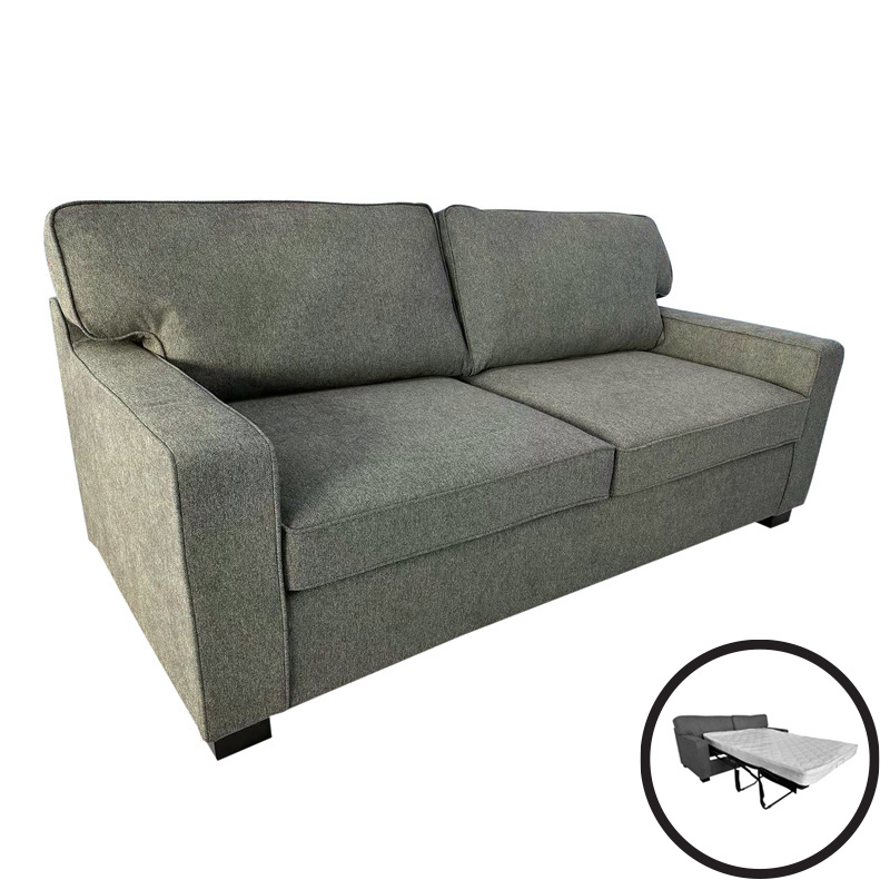 Intrahome Καναπές-κρεβάτι διθέσιος Polaris Intrahome ύφασμα σε χακί απόχρωση181x91x83εκ | SKU: INTRAPA-476111113