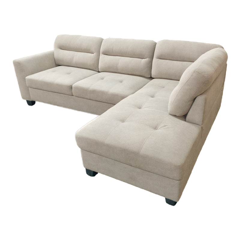 Intrahome Γωνιακός καναπές αριστερή γωνία Camile Intrahome ύφασμα σε μπεζ απόχρωση 270x174x95εκ | SKU: INTRAPA-482111114