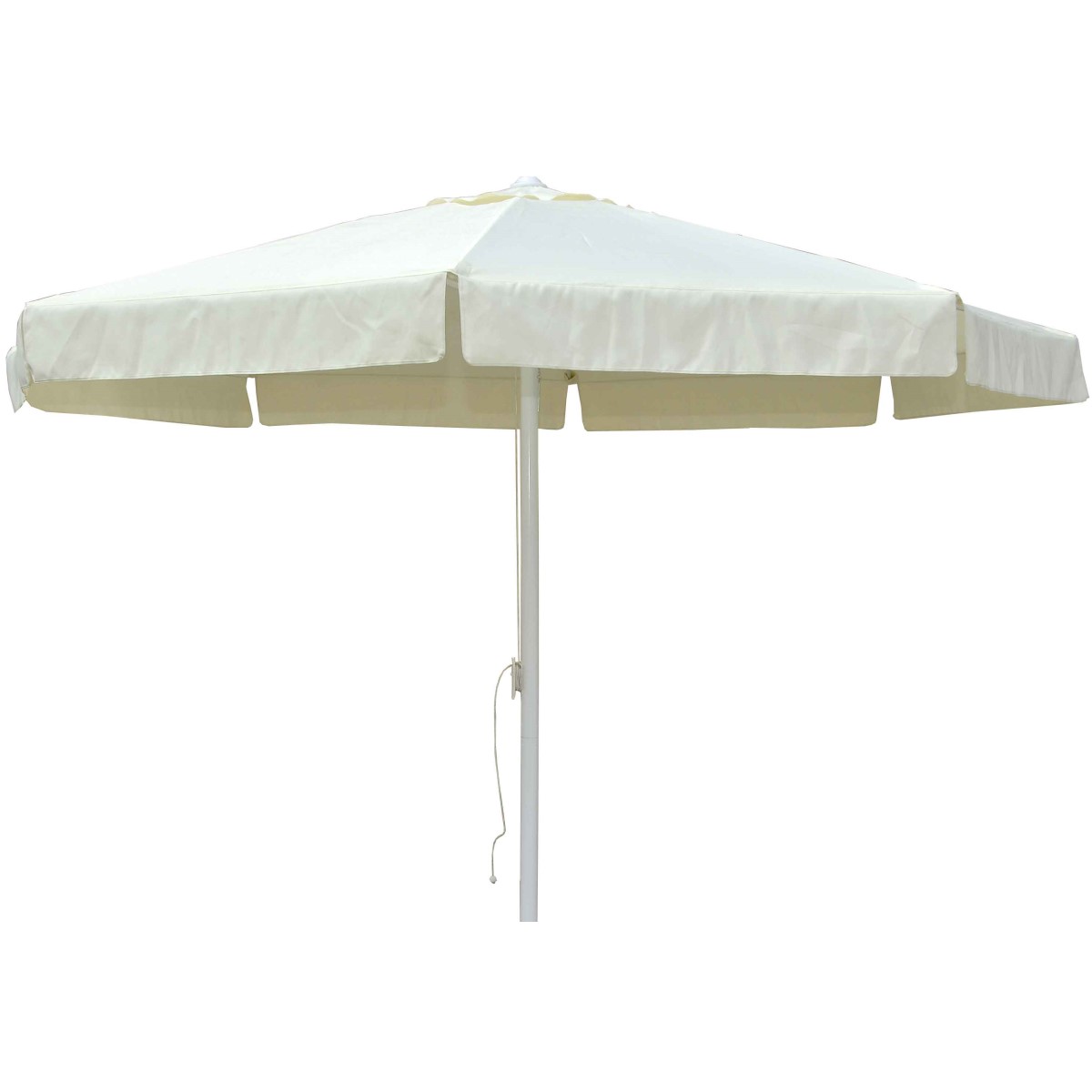 myResort ΟΜΠΡΕΛΑ ΚΗΠΟΥ 3m ΕΚΡΟΥ ΑΛΟΥΜΙΝΙΟ velco-373-4650-4